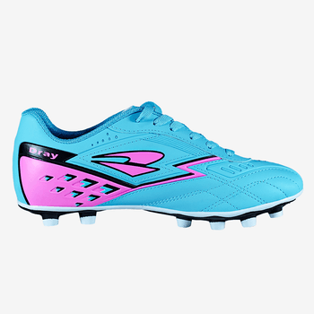 Chuteira Dray Topfly 396 Campo Infantil Azul Celeste 28
