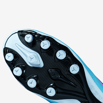 Chuteira Dray Topfly 396 Campo Infantil Azul Celeste 28