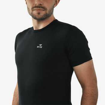 Camisa Térmica Manga Curta Dray 1371 - Preta P