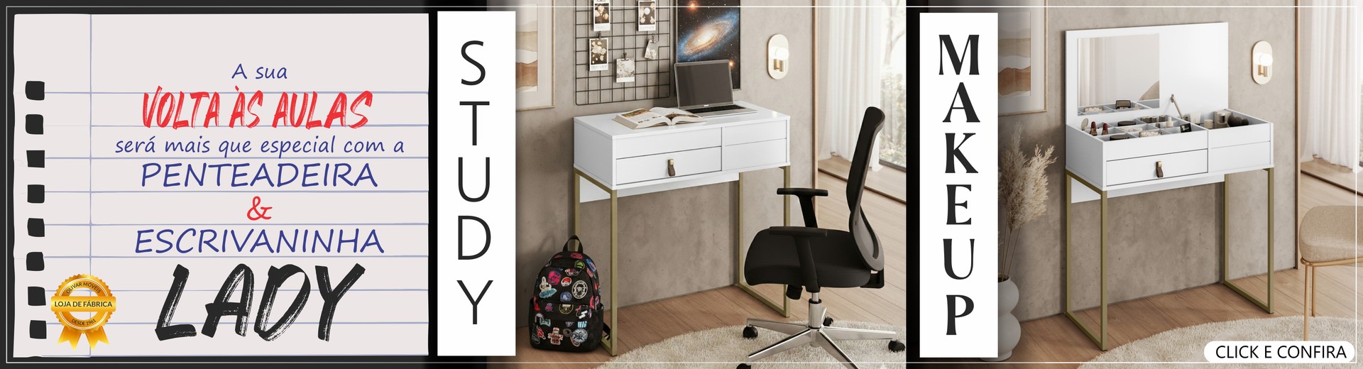 Banner Volta as aulas