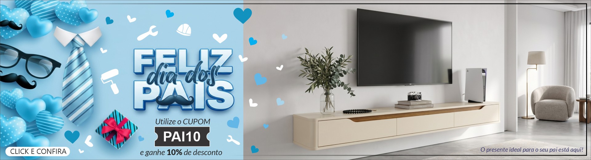 Rack Slim dia dos pais
