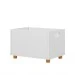 Caixa de Brinquedos Montessoriana Branco - Olivar Móveis