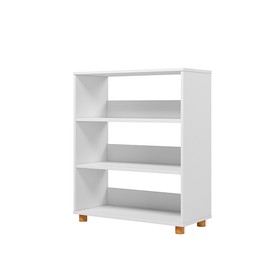 Estante Montessoriana 4 Prateleiras Branco - Olivar Móveis