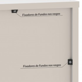 Cômoda Retrô com 4 Gavetas Alpi - Preto