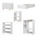 Quarto Infantil Completo Montessoriano 2 Gavetas Branco