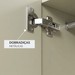 Guarda-Roupa Closet Industrial com Estrutura de Metal 2 Portas 2 Gavetas Cabideiro - Off White