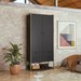 Guarda-Roupa Closet Industrial com Estrutura de Metal 2 Portas 2 Gavetas Cabideiro - Preto