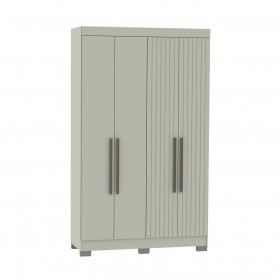 Guarda Roupa Dakota 4 Portas Off White - Olivar Móveis