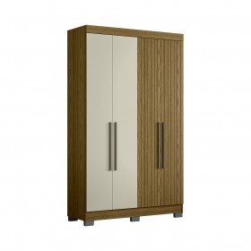 Guarda Roupa Dakota 4 Portas Freijo Frj Ac Off White Ac Freijo Frj Ac - Olivar Móveis