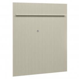 Painel Uno Ripado P/Tvs Até 65 Polegadas C/Prateleira 180cm Off White - Olivar Móveis