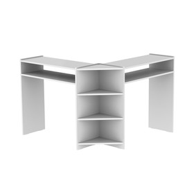 Mesa Manicure L Simples Branco - Olivar Móveis