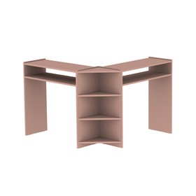 Mesa Manicure L Simples Rosê - Olivar Móveis