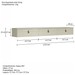 Rack Suspenso Line P/ Tvs Até 65 Polegadas 180cm 3 Portas Off White Bege - Olivar Móveis
