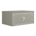 Mesa de Cabeceira Suspensa Strass 50cm Off White Ac - Olivar Móveis
