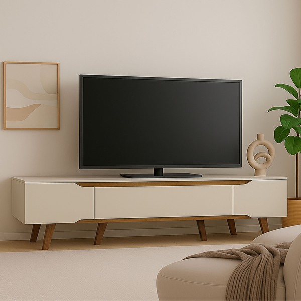 Rack Retrô Shop 2,18m para TV 70