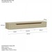 Rack Suspenso Slim Curvo 160cm para TV Até 55” Moderno Luxo com Portas Basculantes Off White Cedro - Olivar Móveis