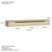 Rack Suspenso Slim Curvo 180cm para TV Até 65” Moderno Luxo com Portas Basculantes Off White Cedro - Olivar Móveis