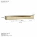Rack Suspenso Slim Curvo 180cm para TV Até 65” Moderno Luxo com Portas Basculantes Off White Cedro - Olivar Móveis