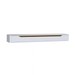 Rack Suspenso Slim Curvo 180cm para TV Até 65” Moderno Luxo com Portas Basculantes Branco Cedro - Olivar Móveis