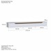 Rack Suspenso Slim Curvo 180cm para TV Até 65” Moderno Luxo com Portas Basculantes Branco Cedro - Olivar Móveis