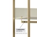 Guarda-Roupa Closet Modulado Casal 6 Gavetas 3 Cabideiros Estrutura Metalica 250cm Olivar Off White