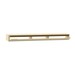 Rack Suspenso Slim Curvo 220cm para TV Até 70” Moderno Luxo Mdp/Mdf com Portas Basculantes Off White Cedro - Olivar Móveis