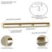 Rack Suspenso Slim Curvo 220cm para TV Até 70” Moderno Luxo Mdp/Mdf com Portas Basculantes Off White Cedro - Olivar Móveis