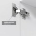 Kit 3 Armários Despensa Multiuso Suspensos P/ Cozinha Branco Freijo - Olivar Móveis