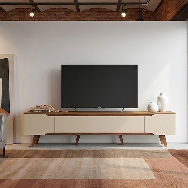Rack Retrô Shop 2,18m para TV 70