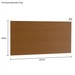 Painel para TV Até 70 Polegadas com Led 2,20m Shop Cedro Frj Ac - Olivar Móveis