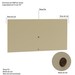 Painel para TV Até 70 Polegadas com Led 2,20m Shop Off White Bege Ac Off White Bege Ac - Olivar Móveis