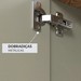 Rack Retrô com Painel para TV Até 70 Polegadas com Led 2,20m Shop - Cedro/Off White
