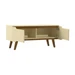 Rack Shop 1120mm Off White Bege Ac Cedro Frj Ac - Olivar Móveis