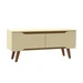 Rack Shop 1120mm Off White Bege Ac Cedro Frj Ac - Olivar Móveis