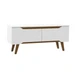 Rack Shop 1120mm Branco Ac Cedro Frj Ac - Olivar Móveis