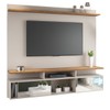 Painel para TV 55 Polegadas 2 Portas Bege - Panorama Sistemas