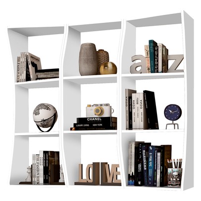 Nicho 6 Prateleiras Branco - Panorama Sistemas