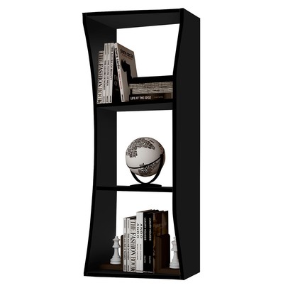 Nicho 2 Prateleiras Preto - Panorama Sistemas