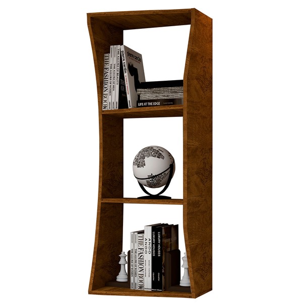 Nicho 2 Prateleiras Marrom - Panorama Sistemas