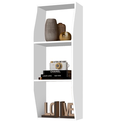 Nicho 2 Prateleiras Hórus Branco - Panorama Sistemas