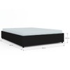Cama Casal Box Preto - Panorama Sistemas