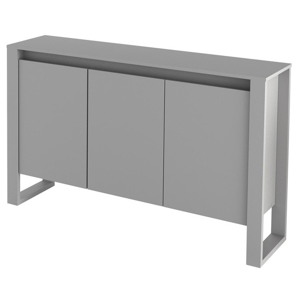 Armário Horizontal 3 Portas Branco - Panorama Sistemas