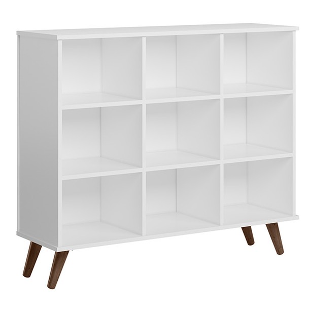 Estante para Livros 9 Nichos Branco - Panorama Sistemas