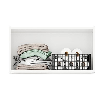 Armário Aéreo Lavanderia Duo 2 Portas Branco - Panorama Sistemas