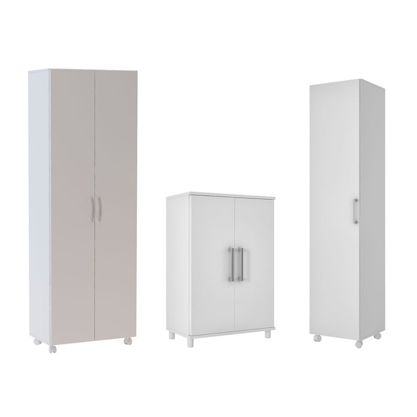 Lavanderia Completa 5 Portas Brv Branco - Panorama Sistemas