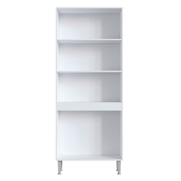 Paneleiro 4 Portas 2 Prateleiras Branco - Panorama Sistemas