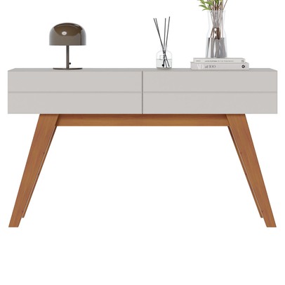 Aparador 2 Gavetas Marrom/Bege - Panorama Sistemas