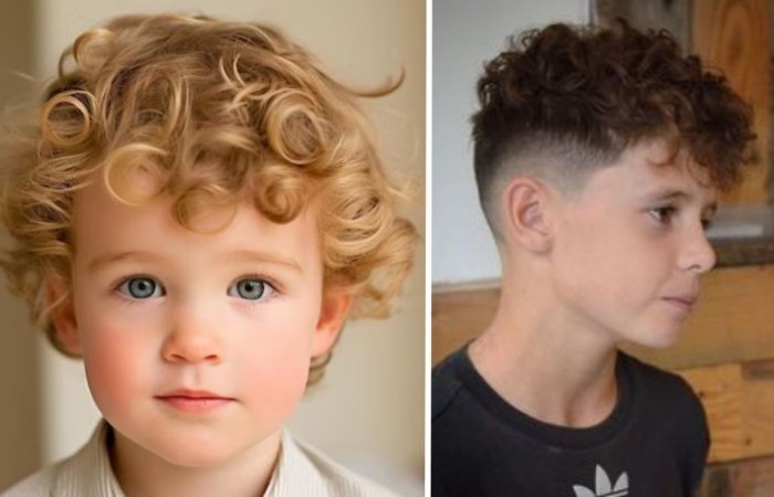 Masculino Infantil Cortes De Cabelo Masculino Cacheado 2018 Corte - Main Image