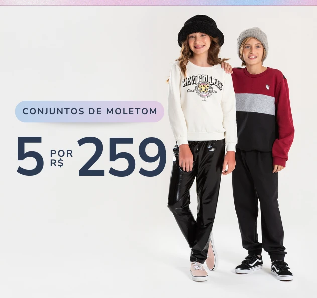 Kit Conjunto 5 por 259