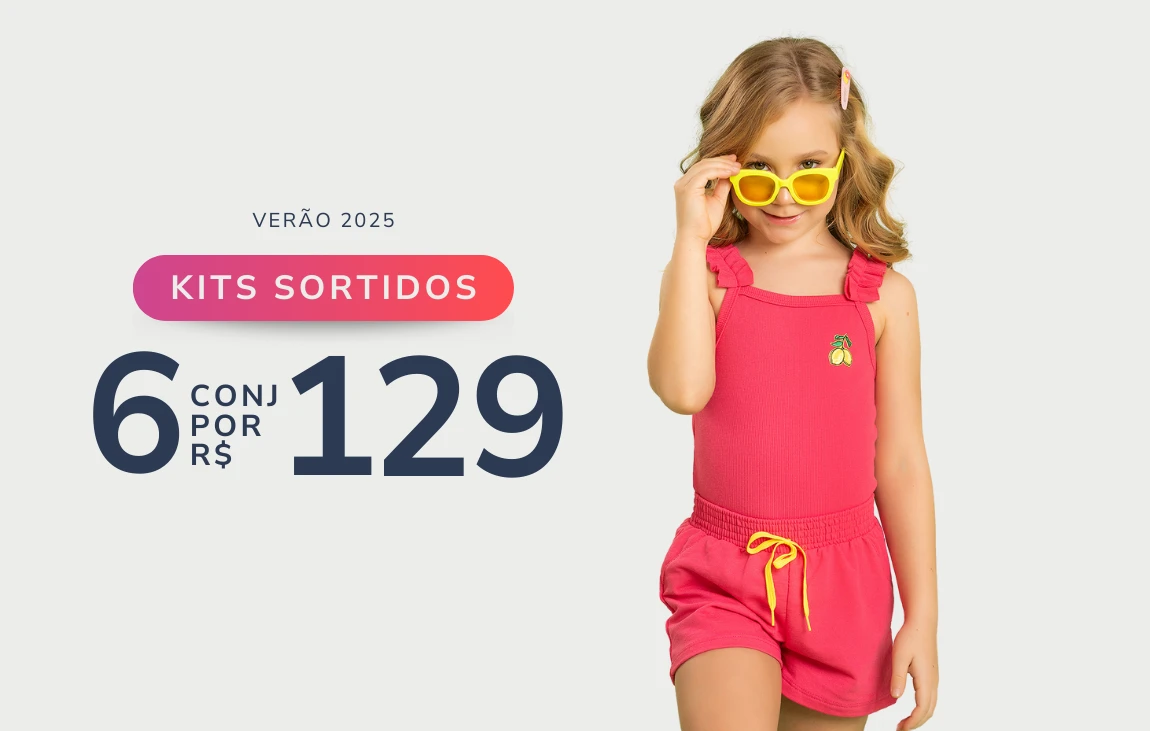 Kit Verão Sortido 6 por 129